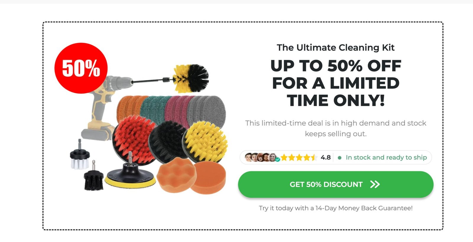 SpinKlenz cleaning kit offer