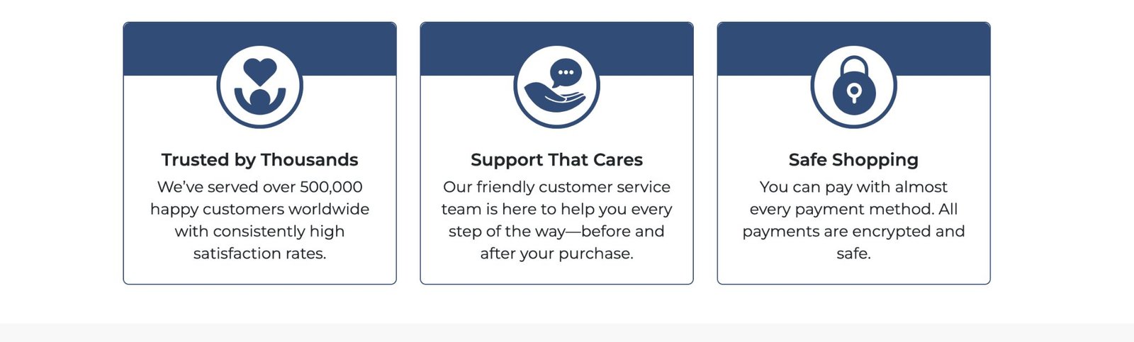 Trust and service section